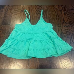 American Eagle Outfitters ruffle Crop Top